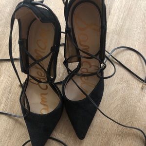 Sam eidelman lace up heels size 8
